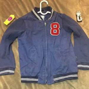 Baby Gap Boys lightweight Varsity Jacket Size5